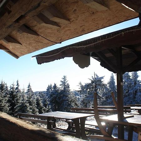 Fichtelberghuette Hotel Oberwiesenthal Bagian luar foto